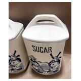 2 Vintage Yvonne Czech Canisters