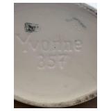 2 Vintage Yvonne Czech Canisters