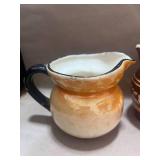 3 Vintage Pieces of Czech Pottery