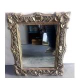Heavy Vintage Ornate Mirror