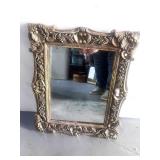 Heavy Vintage Ornate Mirror