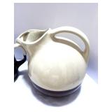 Vintage National Brotherhood Fridge Jug and Oxford Potteries Snow Flower Pitcher