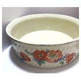 Autumn Jewel Tea Bowl and A Hall Orange Poppy Bowl