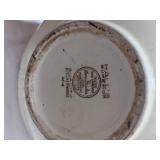 Autumn Jewel Tea Bowl and A Hall Orange Poppy Bowl