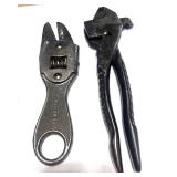 Vintage Anvil, 1916 Eifel Flash Plierench, 1908 The Victor Tool