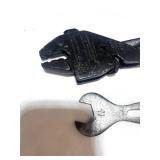 Antique 8 1/2" Plierench and Ronson Wrench