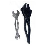 Antique 8 1/2" Plierench and Ronson Wrench