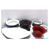 Covered Soup Crock, Ramekins, Serving Dish