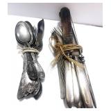 Bundle of 1881 Rogers and 1847 Rogers Silver Plate Flatware