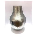 Hammered Aluminum Vase