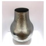 Hammered Aluminum Vase