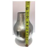Hammered Aluminum Vase