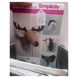 Bucket of 13 NOS Iron on Transfers and Patterns and Handmade Pink Purse