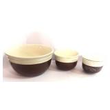 Three Vintage Oxford Stoneware Pieces