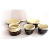 Three Vintage Oxford Stoneware Pieces