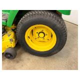 John Deere GX335 Lawn Tractor - Snowblower & Cab