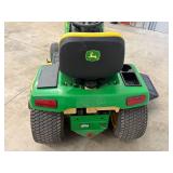 John Deere GX335 Lawn Tractor - Snowblower & Cab