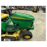 John Deere GX335 Lawn Tractor - Snowblower & Cab