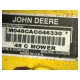 John Deere GX335 Lawn Tractor - Snowblower & Cab