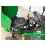 John Deere GX335 Lawn Tractor - Snowblower & Cab