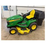 John Deere X534 Lawn Mower & 3 Bag Collection System