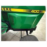 John Deere 400 Garden Tractor - Tiller, Mower Deck, Rear PTO, 3-point
