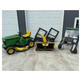 John Deere GX335 Lawn Tractor - Snowblower & Cab