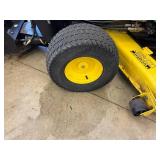 John Deere 455 Diesel Garden Tractor, Cab & Front Blade