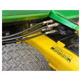 John Deere 455 Diesel Garden Tractor, Cab & Front Blade