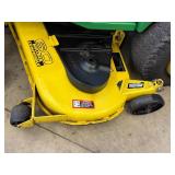 John Deere 455 Diesel Garden Tractor, Cab & Front Blade