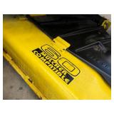 John Deere 455 Diesel Garden Tractor, Cab & Front Blade