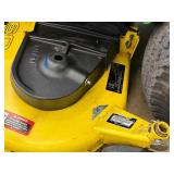 John Deere 455 Diesel Garden Tractor, Cab & Front Blade