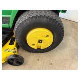 John Deere 455 Diesel Garden Tractor, Cab & Front Blade