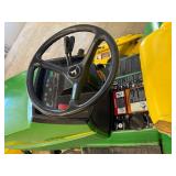 John Deere 455 Diesel Garden Tractor, Cab & Front Blade