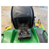 John Deere 455 Diesel Garden Tractor, Cab & Front Blade
