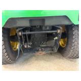 John Deere 455 Diesel Garden Tractor, Cab & Front Blade