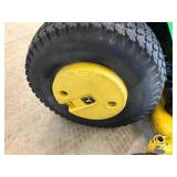 John Deere 455 Diesel Garden Tractor, Cab & Front Blade