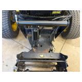 John Deere 455 Diesel Garden Tractor, Cab & Front Blade