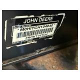 John Deere 455 Diesel Garden Tractor, Cab & Front Blade