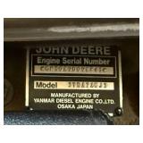 John Deere 455 Diesel Garden Tractor, Cab & Front Blade