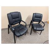 Black Office Side Chairs