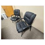 Black Office Side Chairs