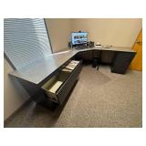 Modular Corner Desk w/ File Drawers