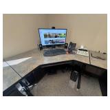 Modular Corner Desk w/ File Drawers