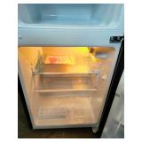 MegaChef 3.2 Cu. Ft. 2-Door Refrigerator/Freezer - Silvertone