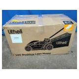 Litheli U20 Series Brushless Cordless Lawn Mower with Rechargeable 20V Modular U-Battery Kit - NA View Larger Image Add to Wish List Litheli U20 Series Brushless Cordless Lawn Mower with Rechargeable 