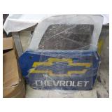 Metal Chevrolet Door Décor 33 x 37...