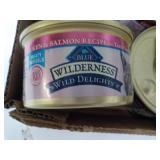 12 cans Blue Wilderness Chicken and...