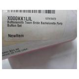 Team BRIDE Bachelorette Party Butto...