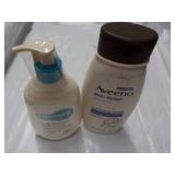 Aveeno 18 oz Bodywash and Derma-B 1...